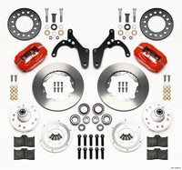 Wilwood Forged Dynalite Front Kit 11.00in Red 59-64 Chevy Impala / 63-64 Corvette