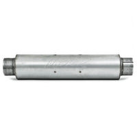 MBRP Universal Quiet Tone Muffler 4in Inlet/Outlet 24in Body 6in Dia 30in Overall Aluminum