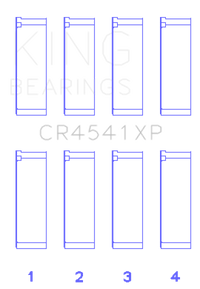 King Engine Bearings Honda F23 Performance Rod Bearing Set - Size STD