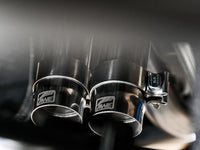 AWE Tuning 16-22 Toyota Tacoma 0FG Cat-Back Exhaust w/ BashGuard - Dual Diamond Black Tips