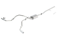 Borla 14 Silv/Sierra C/B Exhaust ATAK 1500 5.3L V8 AT/MT 2&4WD Ext Cab Split Side Exit