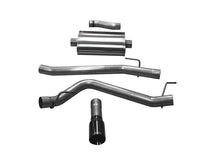 Corsa 20-25 Jeep Gladiator JT 3.6L Single Side Exit Cat-Back Exhaust System w/ Single 4in Black Tip