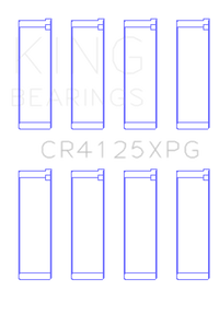 King Subaru EJ20/EJ22/EJ25 (Suites 52mm Journal Size) Tri-Metal Perf Rod Bearing Set - Size +.025mm