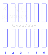 King Engine Bearings Toyota 1GR-FE Connecting Rod Bearing Set - Size STD
