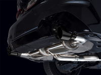 AWE 19-23 BMW 330i / 21-23 BMW 430i Base G2X Touring (Excl. Conv) Axle-Back Exhaust - Diamond Black