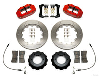 Wilwood Narrow Superlite Red 6R Front Kit 14in Slotted Rotor w/ Lines 05-15 Toyota Tacoma