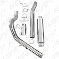 MBRP 2003-2007 Ford F-250/350 6.0L EC/CC Cat Back Single Side (Stock Cat)