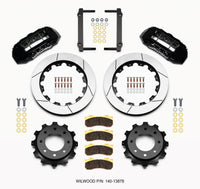 Wilwood TX6R Rear Kit 16.00in Black 1999-2010 GM H2 / 2500 4.63 Cntr