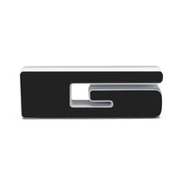 ORACLE Lighting Universal Illuminated LED Letter Badges - Matte Blk Surface Finish - G