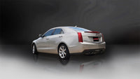 Corsa 2013-2019 Cadillac ATS Sedan 2.0L A/T Black Sport Dual Rear Cat-Back Exhaust