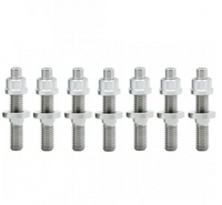 BLOX Racing SUS303 Stainless Steel Exhaust Manifold Stud Kit M8 x 1.25mm 45mm in Length - 7-piece