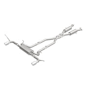 MagnaFlow Cat-Back SS 2.5in Dual Split Rear 4in Black Tip 11-16 Jeep Grand Cherokee 5.7L V8/3.6L V6