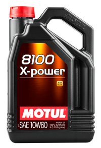 Motul 5L Synthetic Engine Oil 8100 10W60 X-Power