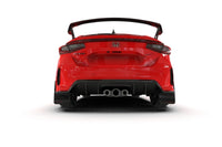 Rally Armor 23-26 Honda Civic Type R Red Mud Flap Black Logo