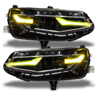 Oracle 19-21 Chevy Camaro LS/LT RGB+A Headlight DRL  Kit - ColorSHIFT w/ RF Controller