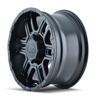 ION Type 179 17x8 / 7x150 BP / 10mm Offset / 87mm Hub Matte Black Wheel