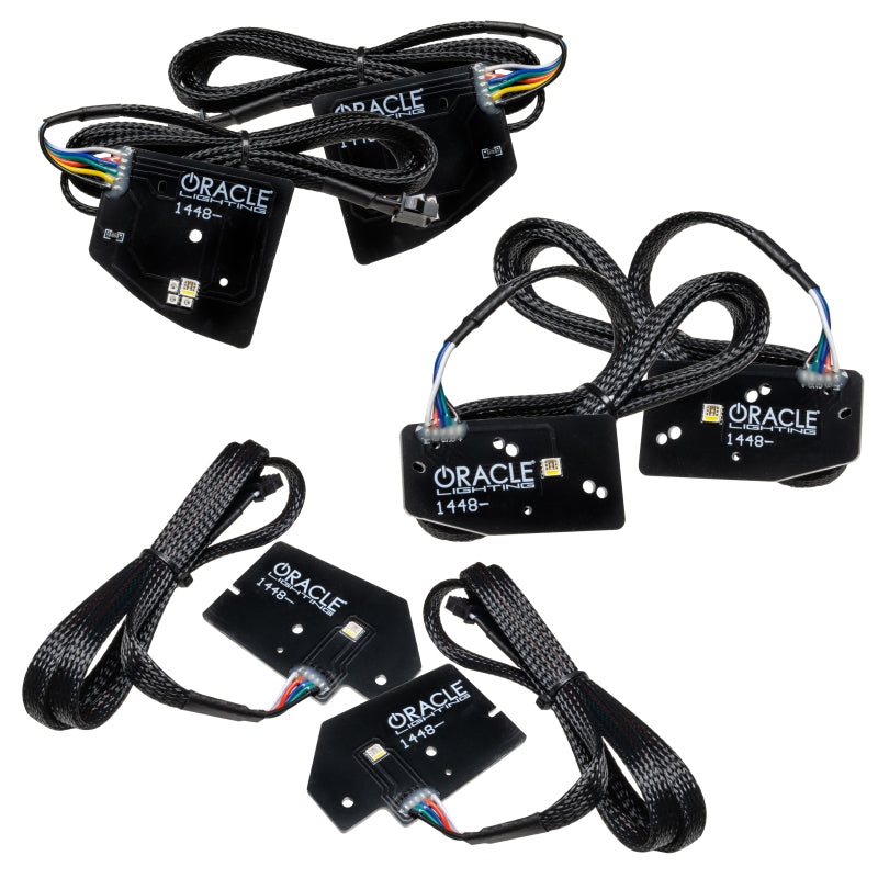 Oracle 19-21 RAM 1500 Projector LED Headlight DRL Kit - ColorSHIFT RGBW+A w/o Controller