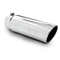 MBRP Universal Tip 6in OD Angled Rolled End 5in Inlet 18in Length T304 Exhaust