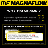 MagnaFlow Direct Fit Catalytic Converter Achieva 96-97