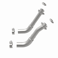 MagnaFlow 66-72 Chevy C10 Pickup V8 2-Piece Front Exhaust Pipe Kit (2in Tubing/Clamps/Inlet Flanges)