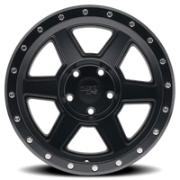 Dirty Life 9315 Compound 17x9 / 5x127 BP / -38mm Offset / 78.1mm Hub Matte Black Wheel