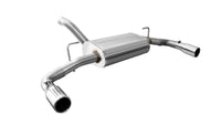 Corsa 2018-2025 Jeep Wrangler JL 2.5in Dual Rear Exit Polished Tips Sport Axle-Back Exhaust