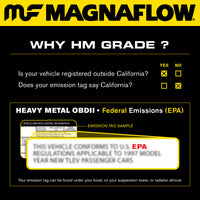 MagnaFlow Direct Fit Catalytic Converter 00-8/04 Toyota Tundra 4.7L P/S Front