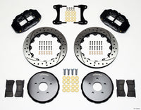 Wilwood Narrow Superlite 6R Front Hat Kit 13.06in Drilled Nissan 370Z/Fiti G37
