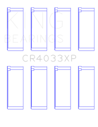 King Engine Bearings Honda F20C/F22C/97-01 H22A4 Rod Bearing Set - Size +0.25mm