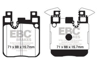EBC 14-18 BMW M3 3.0 Twin Turbo (F80) Redstuff Rear Brake Pads