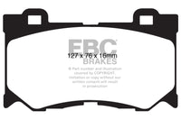 EBC 08-13 Infiniti FX50 5.0 Yellowstuff Front Brake Pads