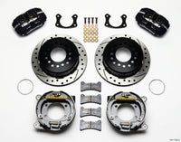 Wilwood Dynapro Low-Profile 11.00in P-Brake Kit Drilled New Big Ford 2.50in Off Staggered Mount