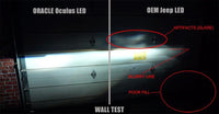 Oracle Oculus Bi-LED Projector Headlights for Jeep JL/Gladiator JT Satin Silver 5500K
