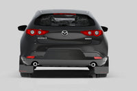 Rally Armor 19-26 Mazda3 Hatchback Black UR Mud Flap w/Red Logo