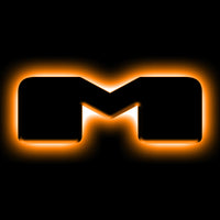 ORACLE Lighting Universal Illuminated LED Letter Badges - Matte Blk Surface Finish - M