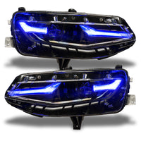 Oracle 19-21 Chevy Camaro LS/LT RGB+A Headlight DRL Kit - w/ Simple Controller