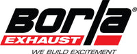 Borla 14 Silv/Sierra C/B Exhaust S-Type 1500 5.3L V8 AT/MT 2&4WD Ext Cab Split Side Exit