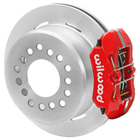 Wilwood Chevrolet 7-5/8in Rear Axle Dynapro Disc Brake Kit 11in Rotor -Red Caliper