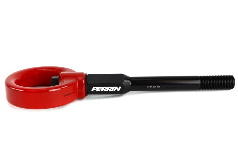 PERRIN 02-07 Subaru WRX/STI Tow Hook Kit (Front) - Red