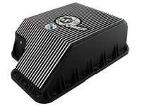 aFe Transmission Pan (Black); Ford Diesel Trucks 03-10 V8-6.0/6.4L (td)