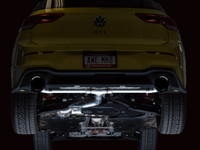 AWE Tuning 2022 VW GTI MK8 Touring Edition Exhaust - Diamond Black Tips