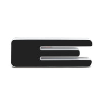 ORACLE Lighting Universal Illuminated LED Letter Badges - Matte Blk Surface Finish - E
