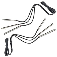 Oracle 15-17 Ford Mustang V6/GT/Shelby Dynamic DRL  w/ Halo Kit - ColorSHIFT - Dynamic