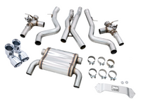 AWE Tuning BMW F8X M3/M4 SwitchPath Cat-Back Exhaust - Chrome Silver Tips