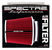 Spectre Adjustable Conical Air Filter 5-1/2in. Tall (Fits 3in. / 3-1/2in. / 4in. Tubes) - Red