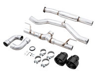 AWE Tuning Subaru BRZ / Toyota GR86 / Toyota 86 Track Edition Cat-Back Exhaust- Diamond Black Tips