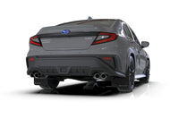 Rally Armor 22-26 Subaru WRX Black UR Mud Flap - Metallic Black Logo