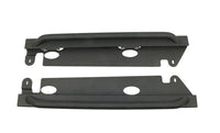 Fishbone Offroad 07-18 Jeep Wrangler JK 2 Door Rubicon Steel Rock Slider - Black Textured Powdercoat