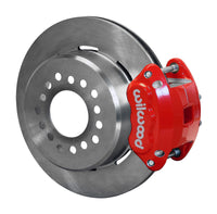 Wilwood D154 P/S Park Brake Kit Red Mopar/Dana 2.50in Off w/Snap Ring Bearing