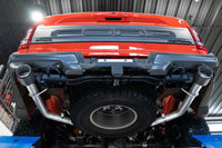 MBRP 2021+ Ford F-150 Raptor Axle-Back Dual Rear Exit T304 Performance Exhaust Sys